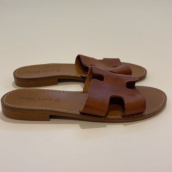 Donna Luca E106 Cuoio (Tan) – Lace Ups Donna Lucca Leather Brown Sandals